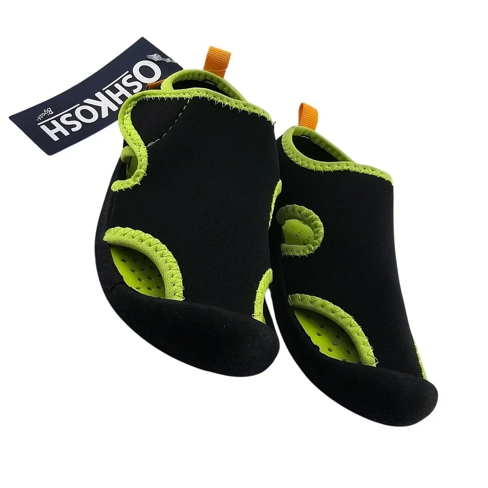 OshKosh‎ Bgosh Toddler Boy's or Girl's Sandals Black Green - Size 9 - New
